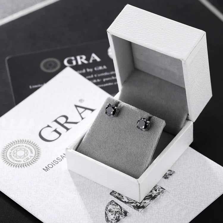 Starmoonia Jewelry Moissanite Diamond GRA Certificate of Authenticity